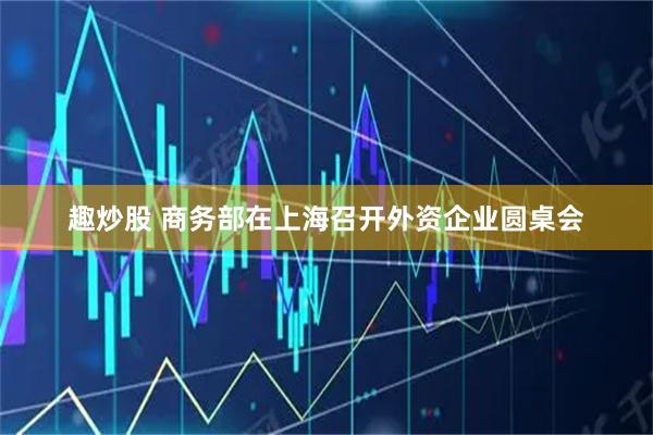 趣炒股 商务部在上海召开外资企业圆桌会
